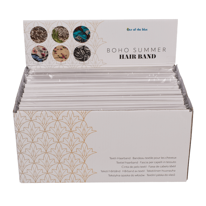 Out of the blue KG - Vendita all'ingrosso Fascia per capelli - Donna - Fascia per capelli in tessuto BOHO - Summer1