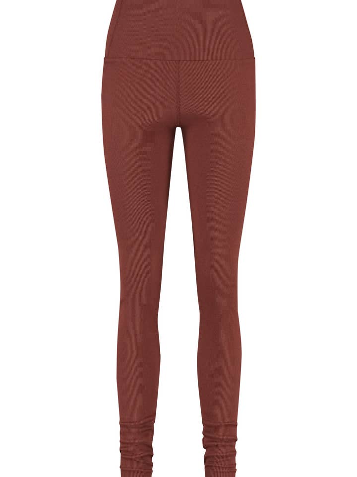 Urban Goddess - Venta al por mayor Leggings deportivos/cómodos - Mujer - Leggings Yoga Virya - Granate4