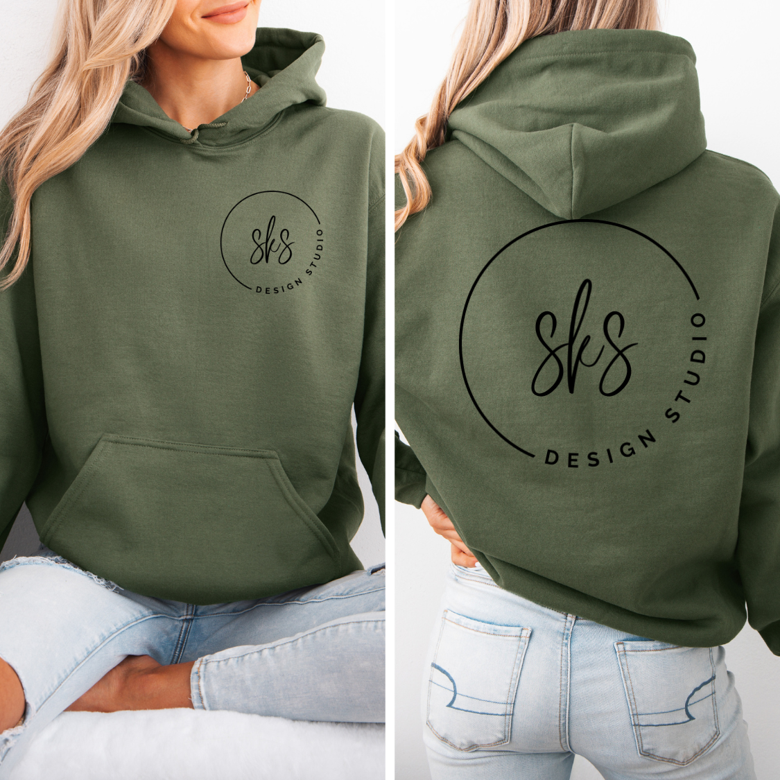 SKS Design Studio - Wholesale Hoodie - Unisex - CUSTOM LOGO | Unisex Hoodie Sweatshirt [GILDAN]52