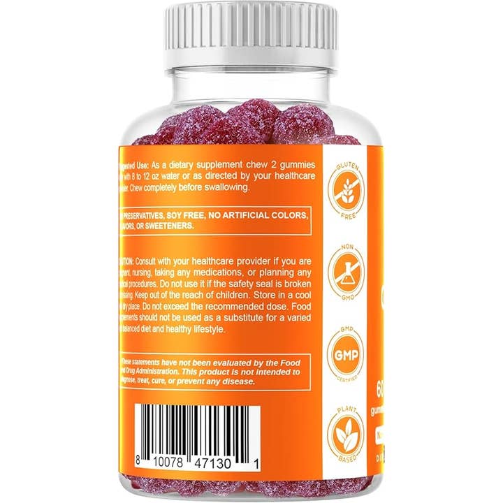 Vitamatic - Wholesale Oral Supplement/Vitamin - Vitamatic Zinc 50mg | 60 Vegan Gummies