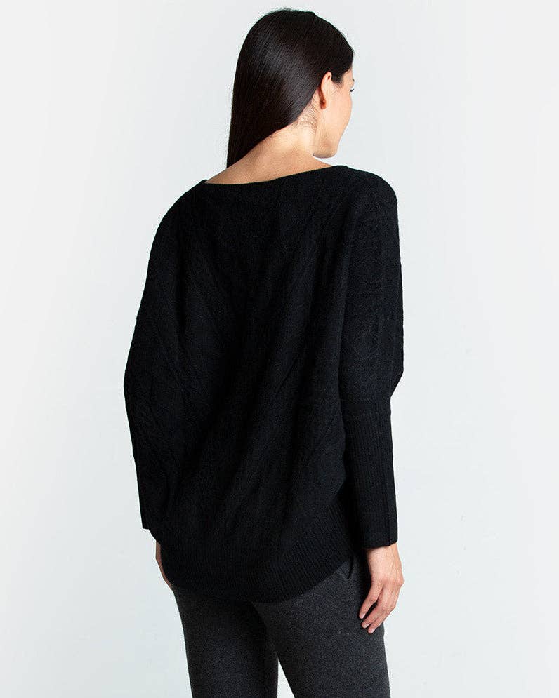 QUINN - Wholesale Knit Sweater - Women's - Cashmere Kendall Oversized Sweater29