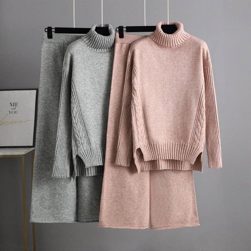 Marayn - Wholesale Lounge Set - Women's - Cozy Chic Knit Set FallWinter Fashion18