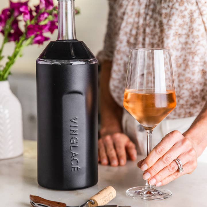 Vinglacé - Wholesale Wine Bucket - Black Wine & Champagne Chiller