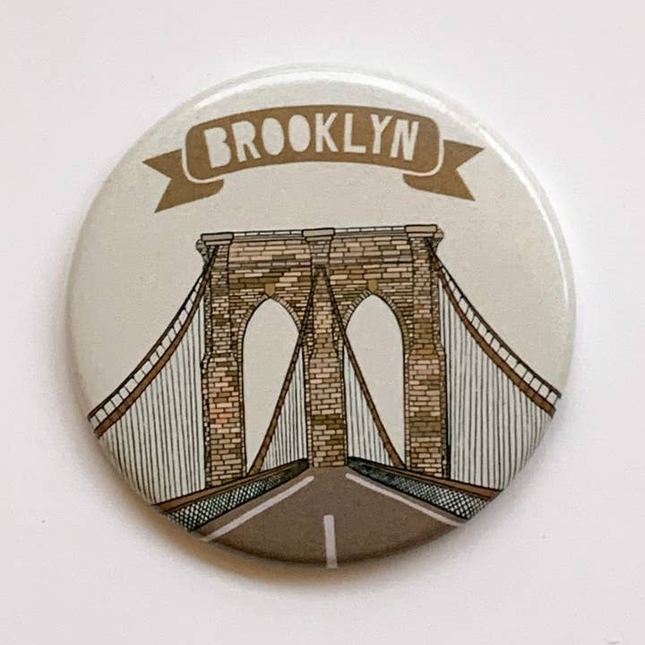 Made by Nilina - Wholesale Magnet - Brooklyn Bridge BK New York City NY NYC Magnet Souvenir