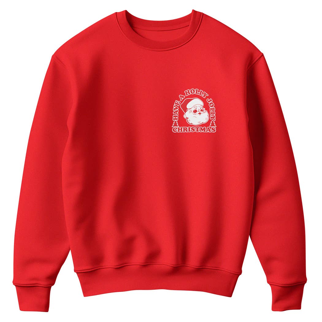 Fashion City - Venta al por mayor Sudadera - Unisex - Sudadera de forro polar navideño Have a Holly Jolly7