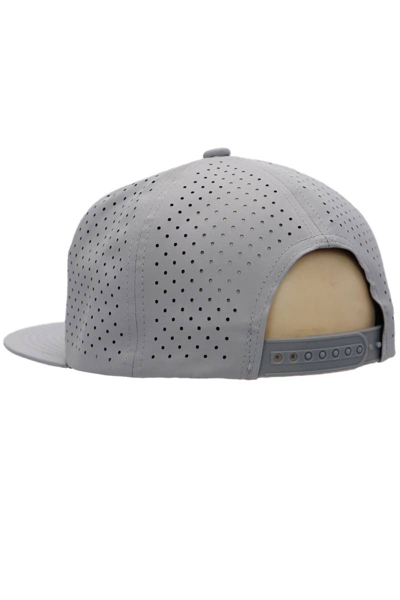 Cap Zone – Boné - Unissexo por atacado – Boné Snapback 7 Painéis com Frente Colorida e Perfurações Digitais11