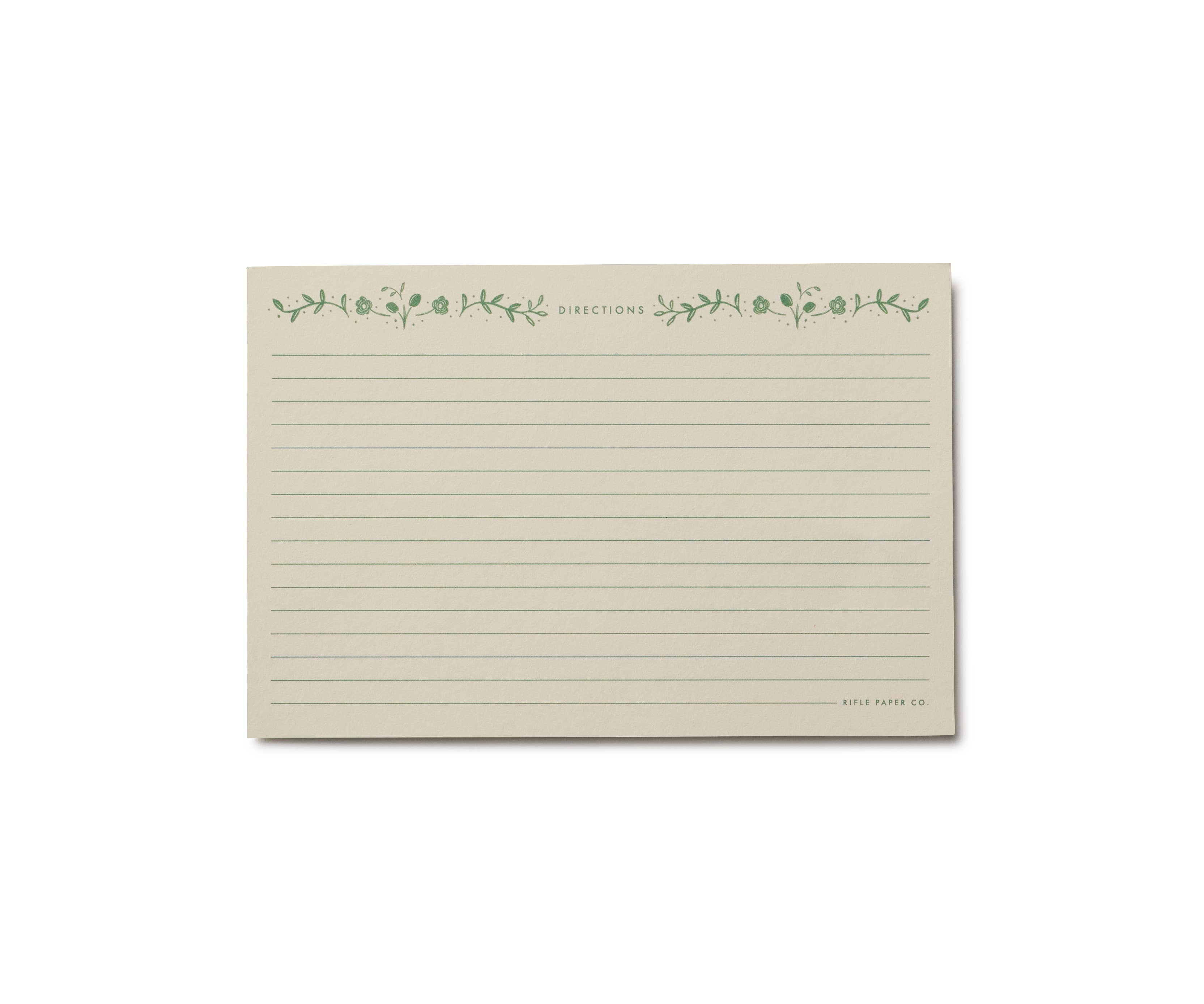 Rifle Paper Co. - Wholesale Recipe Card - Pack of 12 Artichoke Recipe Cards1