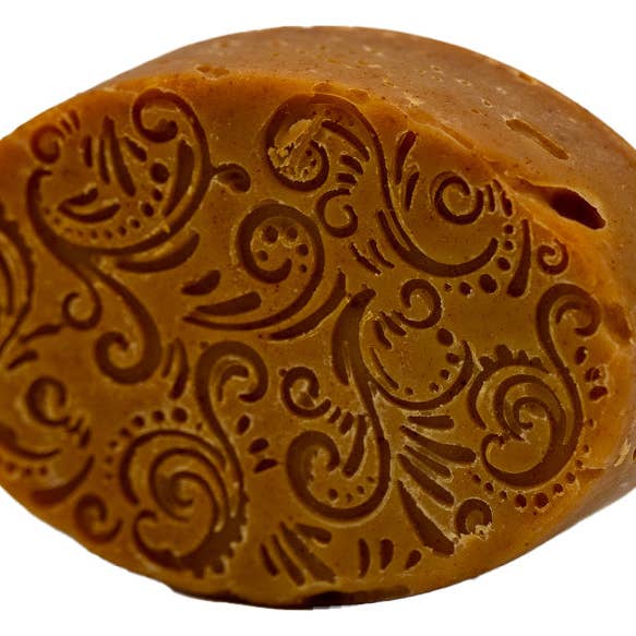 Turmeric Ginger Facial Bar for wholesale by Wild Waters Soapery