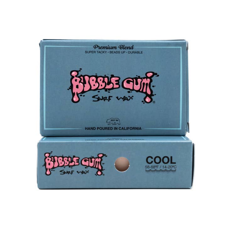 Bubble Gum Surf Wax - Wholesale Sporting accessories - Bubble Gum Surf Wax Premium Blend - Cool 58°-68° Full Case3