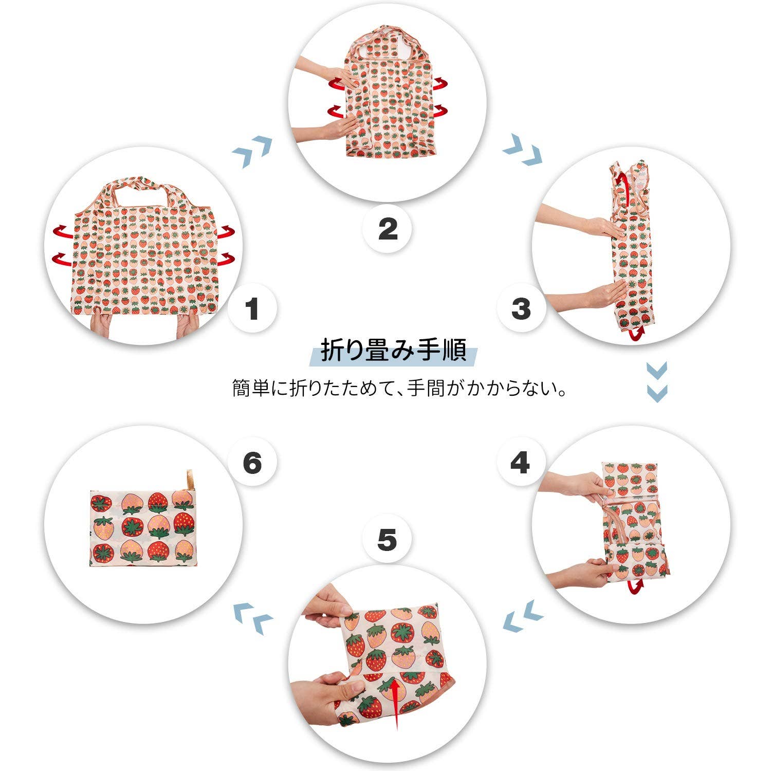 wandf - Wholesale Grocery/Shopping Bag - Large Reusable Shopping Bag Grocery Shoulder bag6