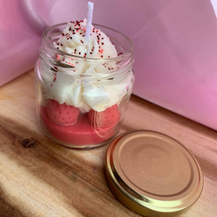 CREABYLONNY - Wholesale Grappige kaars - Mini-aardbei