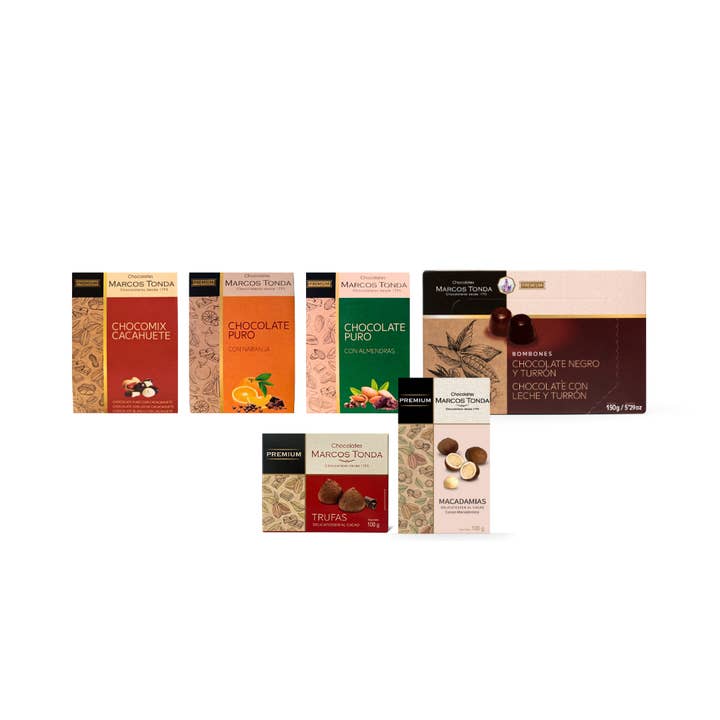 Delicatessenpakket voor wholesale door Chocolates Marcos Tonda