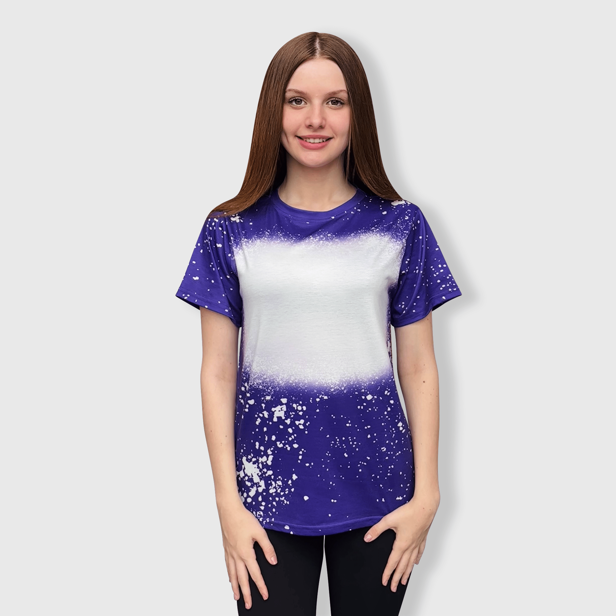 ILTEX Apparel - Wholesale T-Shirt - Women's - FAUX Bleached Tees - Adult44