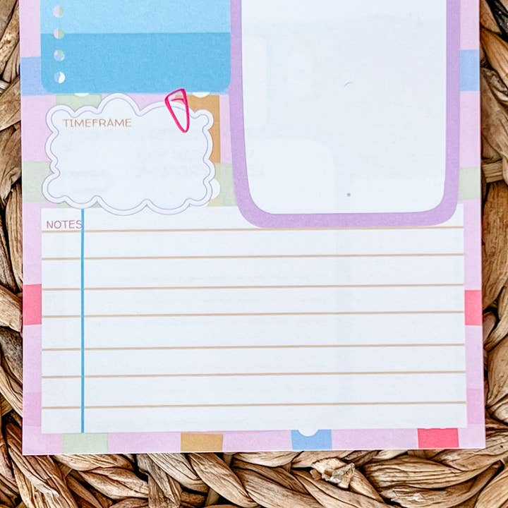 Saving Grace Print Shop - Wholesale Notepad - Bright Bible Character Study Double-Sided 5x7 Notepad4