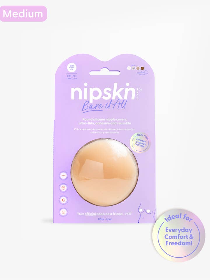 Nipskin Stickwear – Großhandel Brustwarzenabdeckung – Damen – Wiederverwendbare Silikon-Nippelabdeckungen - Nipskin