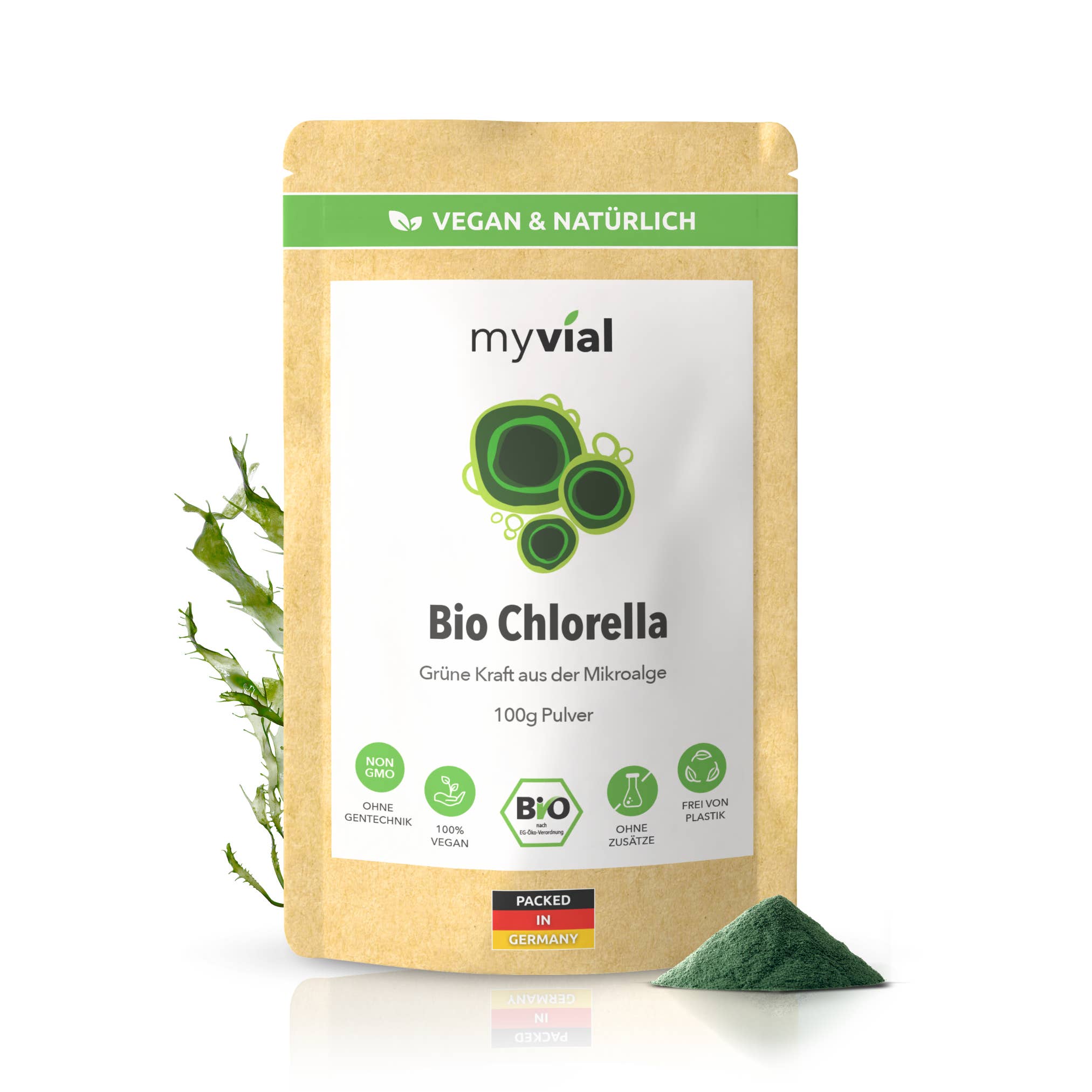 myvial - Wholesale Protein/superfood powder - Organic Chlorella Powder