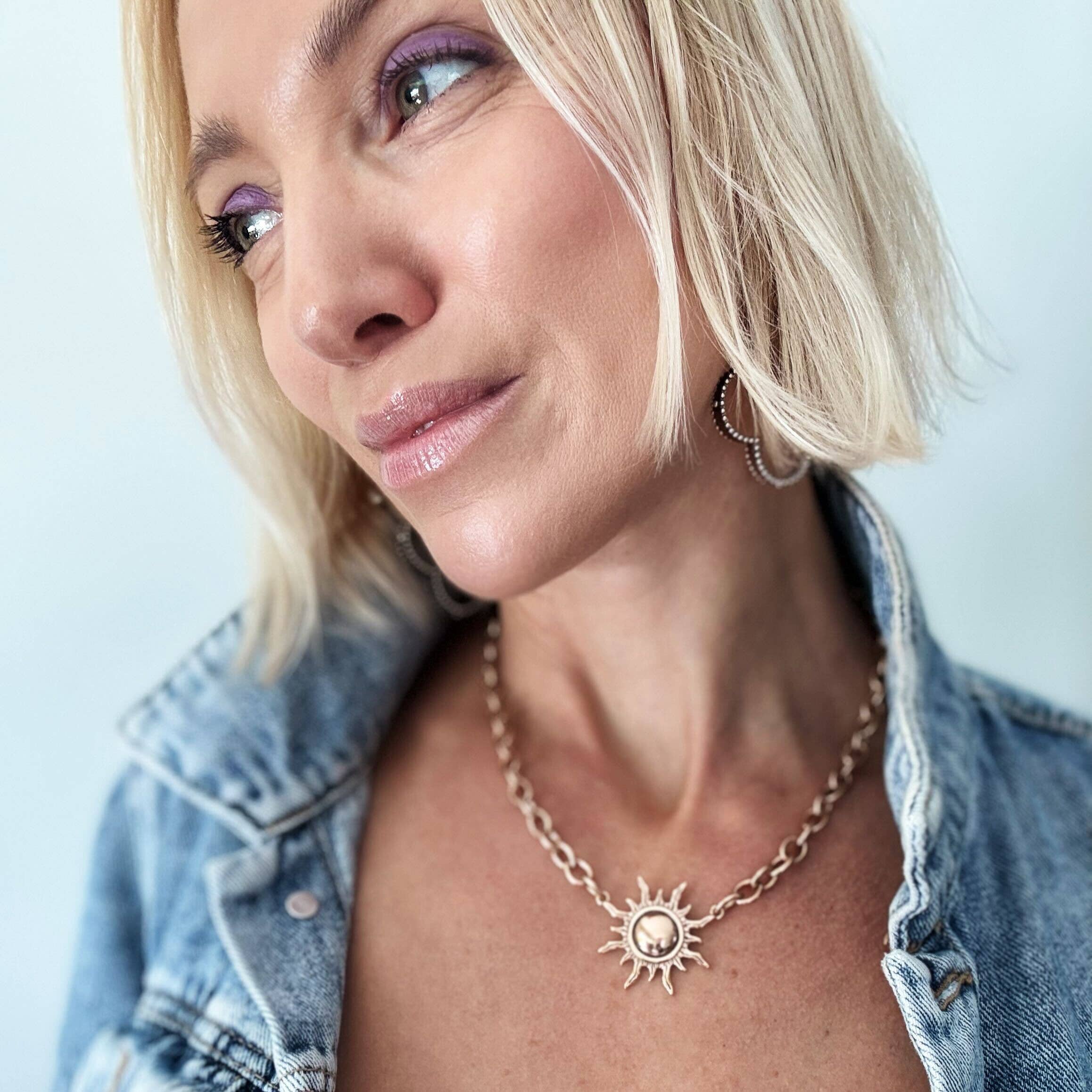 Katia Designs - Wholesale Choker/Collar - "Grateful" Zon Choker Ketting7