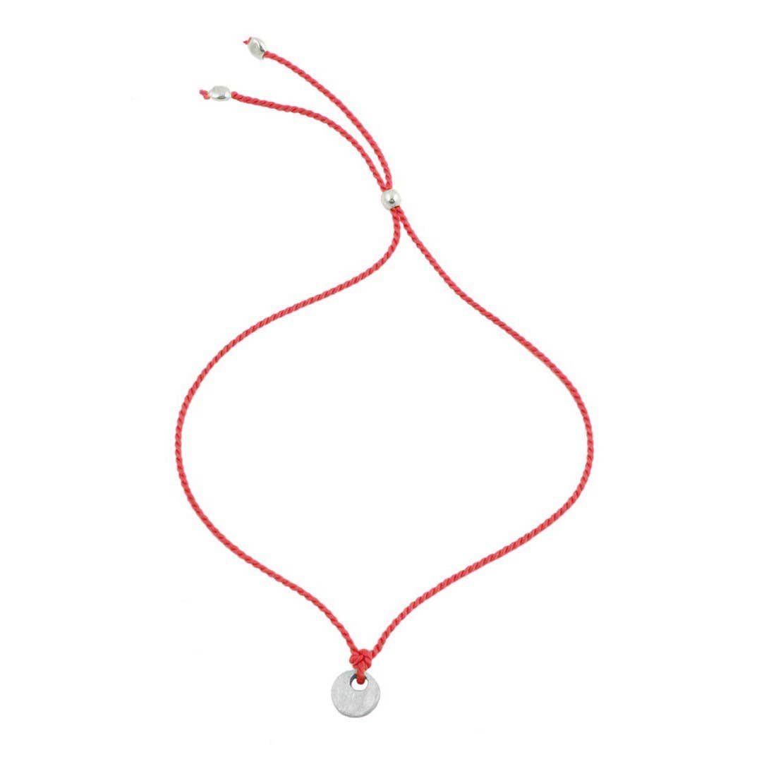 ARTICLE22 :: Peacebomb Jewelry - Wholesale Charm/Dangle Bracelet - SILK MANTRA BRACELET - WOMEN OF THE WORLD UNITE Garnet Red2