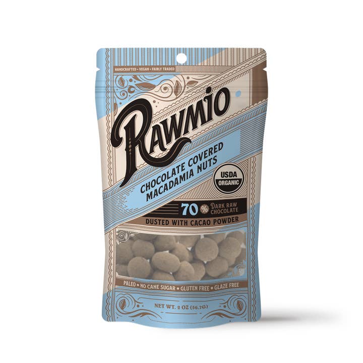 Windy City Organics – Großhandel Süßigkeiten mit Schokoglasur – Macadamia-Nüsse mit Schokolade überzogen