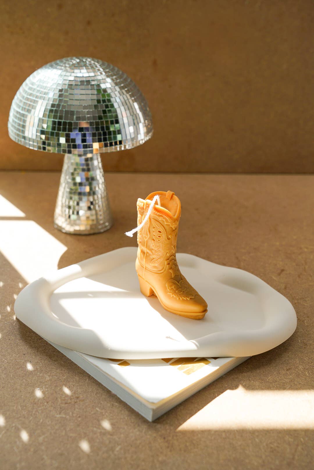 Gokican – Großhandel Geschenkkerze – Handgemachte Cowboystiefel-Sojawachskerze | Western Home Decor1