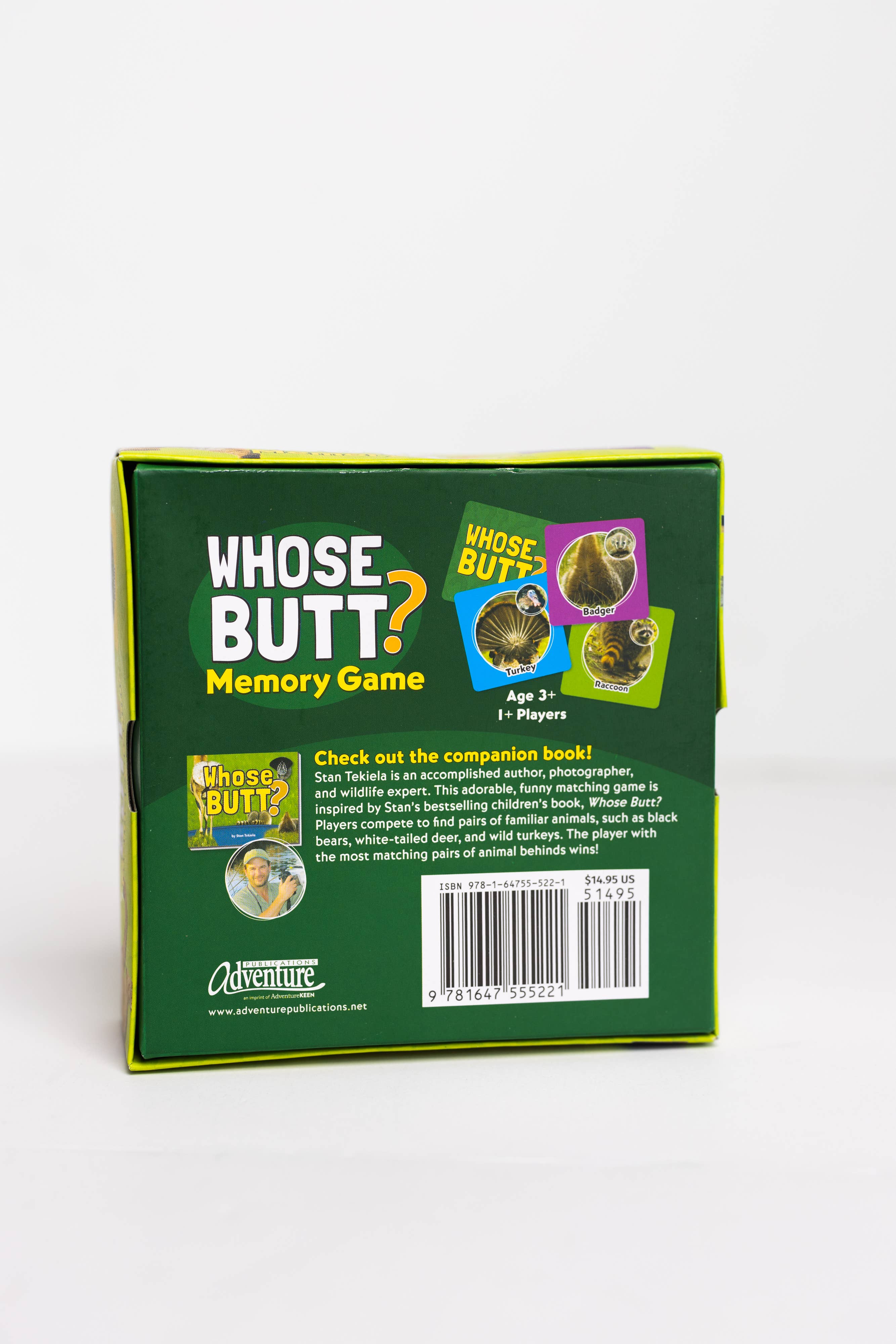 AdventureKEEN - Wholesale Brain Game - Kids - Whose Butt? Memory Game2