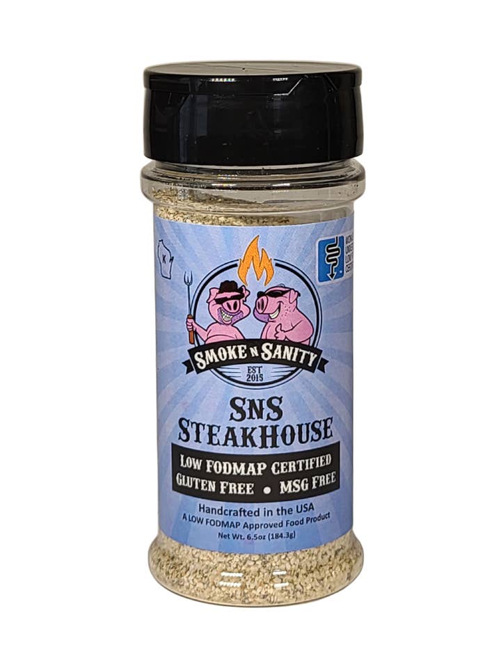 SNs Steakhouse-certificeret lav FODMAP-glutenfri Nej MSG for engroshandel hos Smoke n Sanity