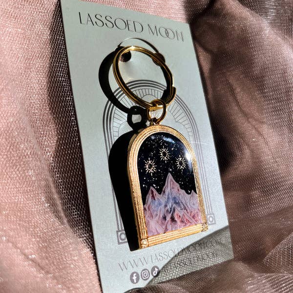 Lassoed Moon - Wholesale Keychain - Women's - Night Court Keychain1
