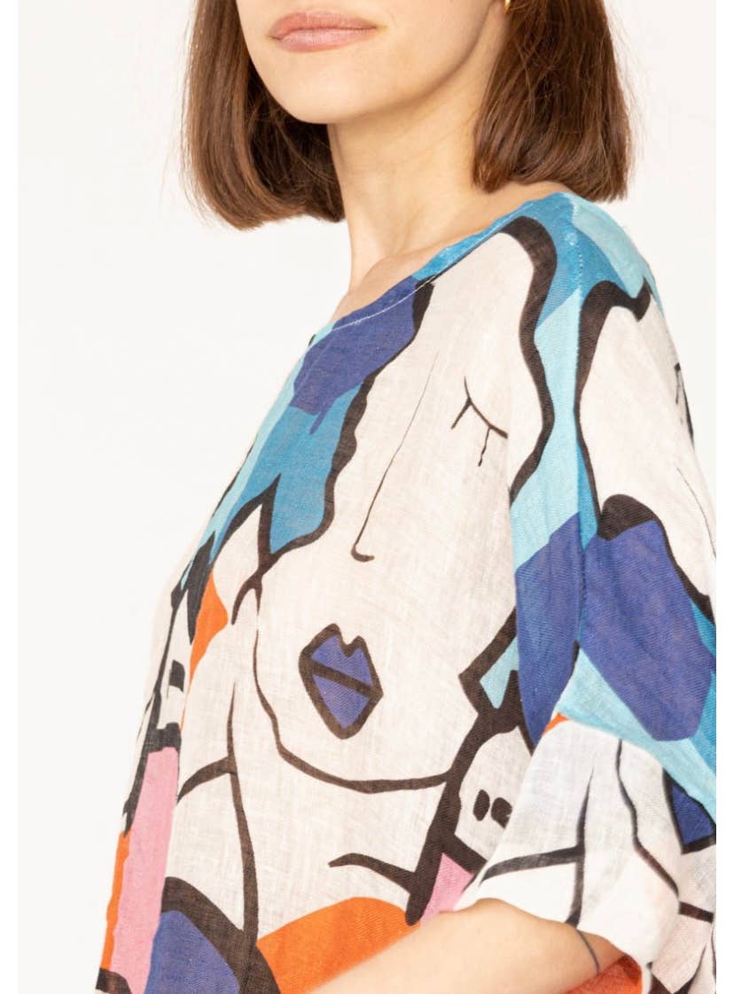 LINEN & COTTON HOUSE - Vente Tunique – femme - TUNIC IN LINEN LALA 593811