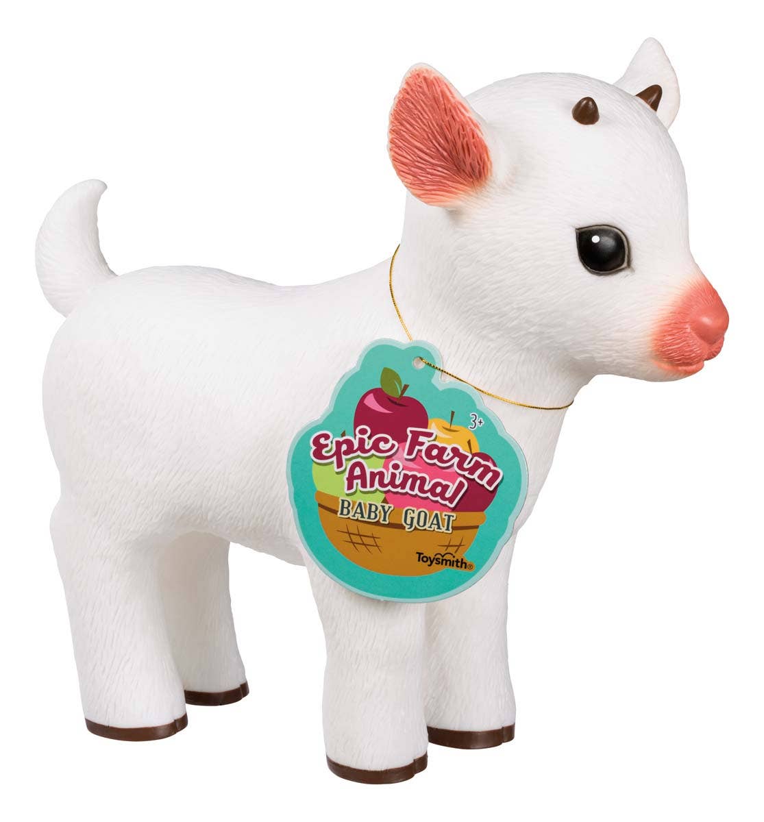 Toysmith - Wholesale Squishy Toy - Kids & Baby - Farm Fresh Epic Farm Animals Baby Goat Squeezable Toy