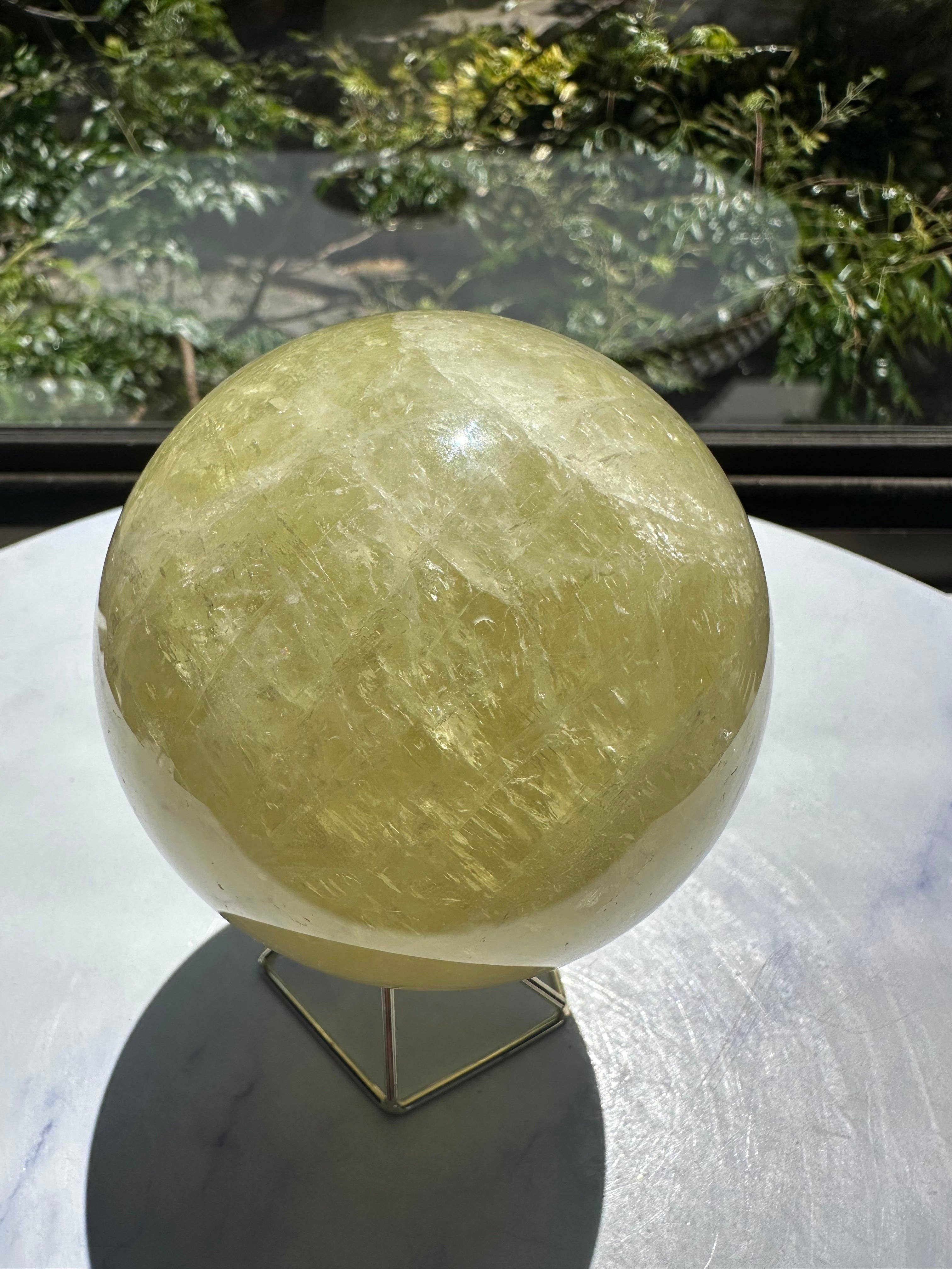 Moon Rituals - Wholesale Spirituele steen/kristal - Grote Citrien Kristallen Bol - Overvloed & Positieve Energie | Kerst Kristal Cadeau #103