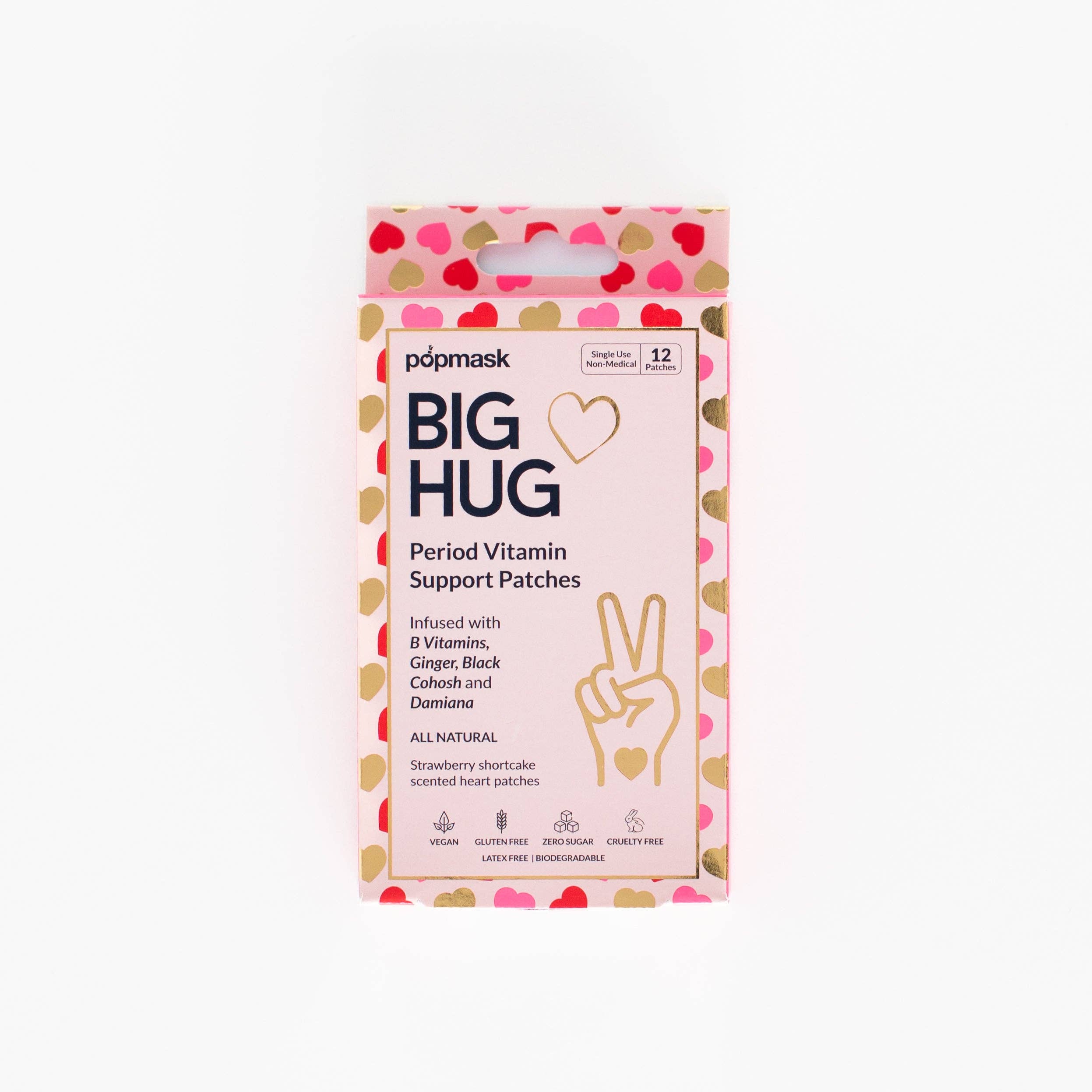 Popmask London - Wholesale Acne/Hydrocolloid Patch - Big Hug Period Support Vitamin Patches