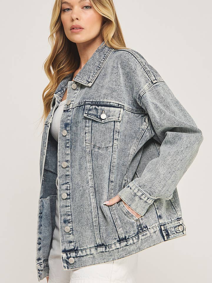 Bridgeton Oversized Denim Jacket for wholesale on Faire3
