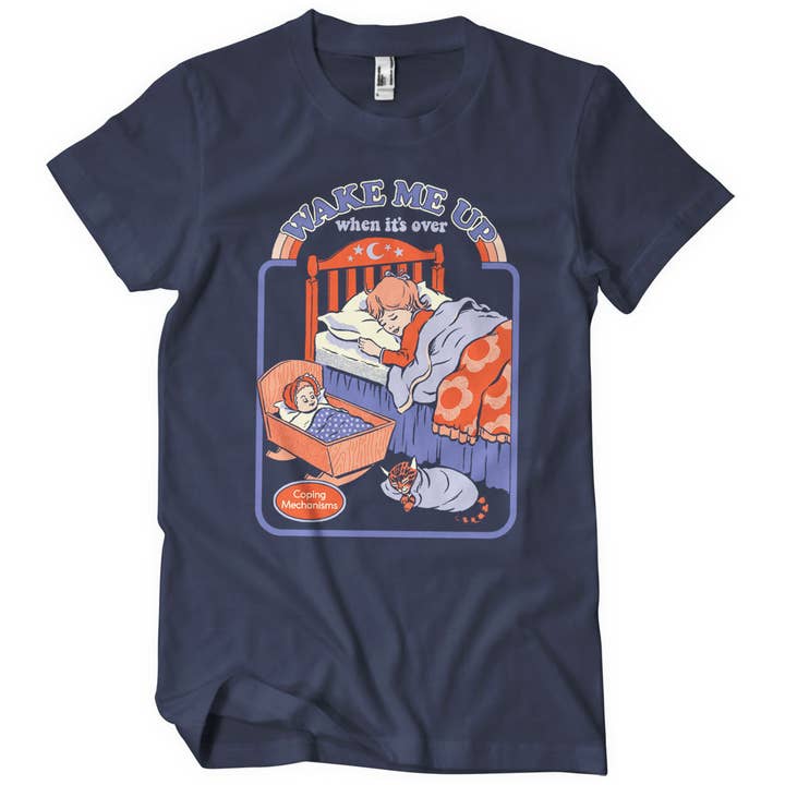 Wake Me Up When It's Over T-Shirt for wholesale by Hybris Production AB