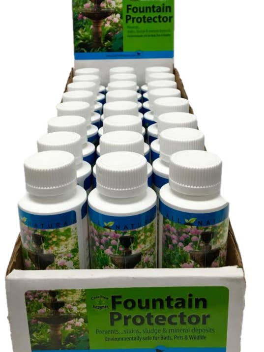 Protecteur pour fontaine, 4 oz, lot de 12 pour la vente par Carefree Enzymes