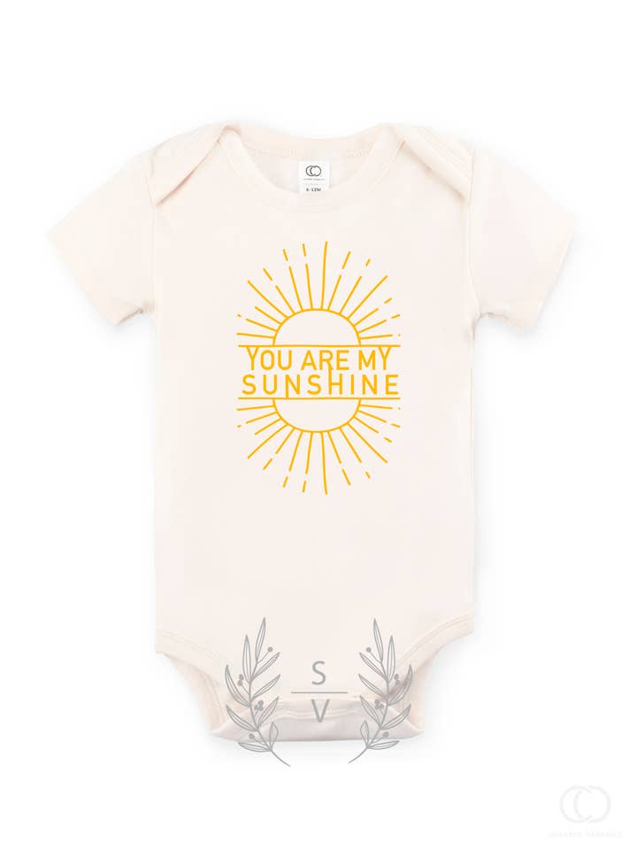 You are my Sunshine Bodysuit for wholesale by Simply Vero Handmade Crafts