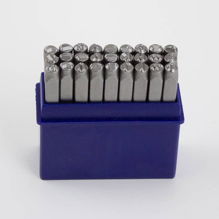Die Werkkiste – wholesale Craft supplies – Letter punches ABC