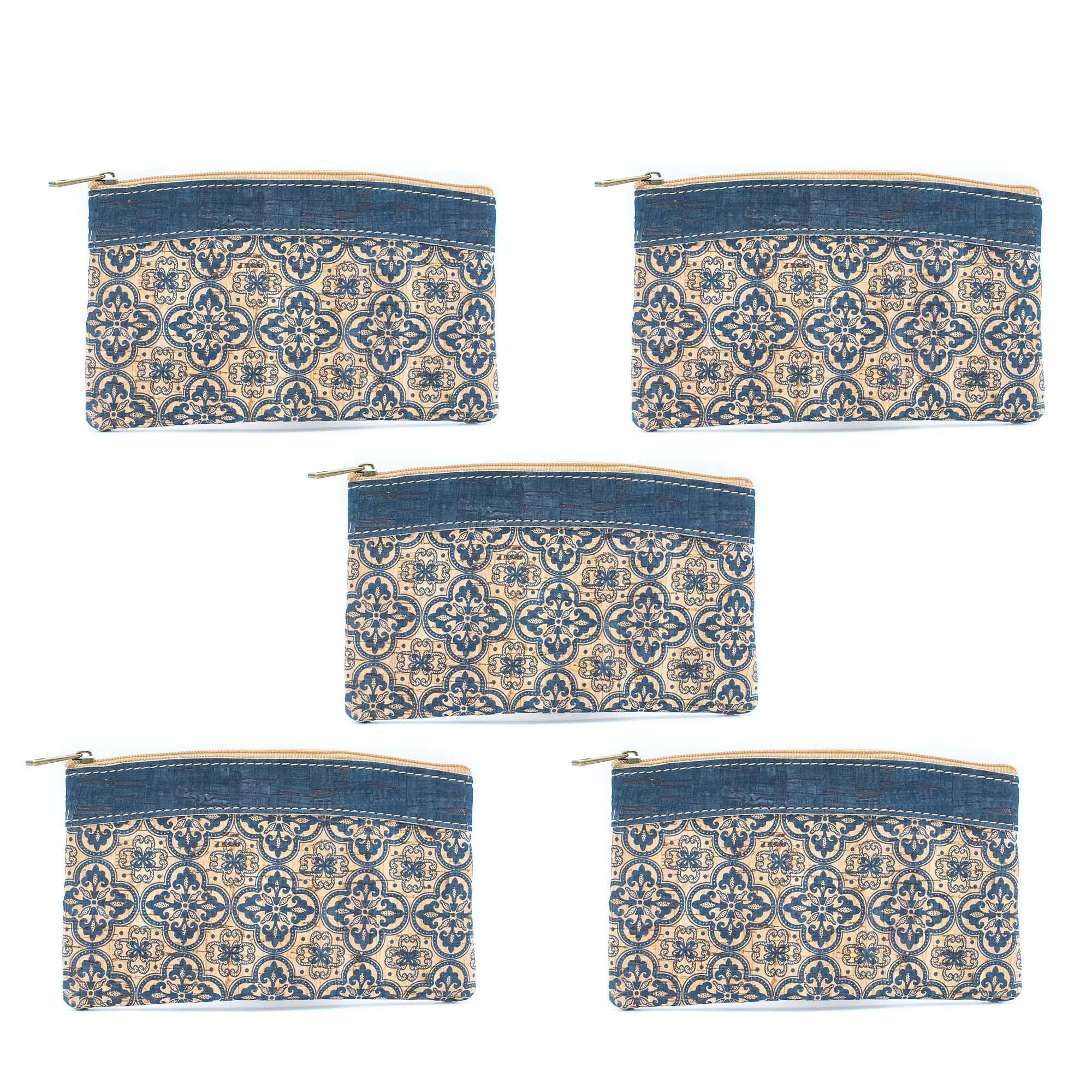 Meninas Bonitas Cork - Wholesale Coin Purse - Women's - 5units-Tango Mini Cork Purse BAGD-2842