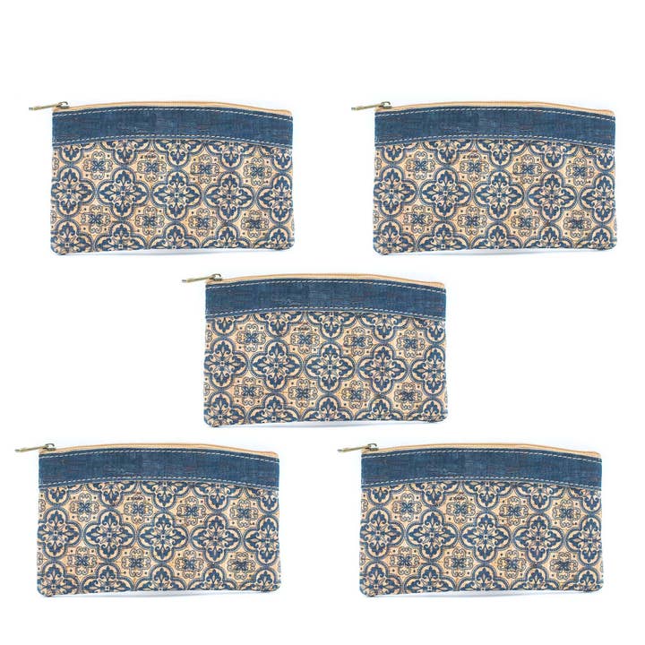 Meninas Bonitas Cork - Wholesale Coin Purse - Women's - 5units-Tango Mini Cork Purse BAGD-2842