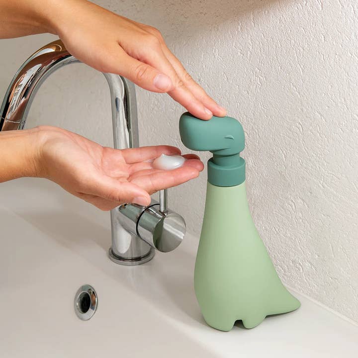 Soapasaurous Dino Hand Soap Dispenser - Gifts for Kids for wholesale by OTOTO
