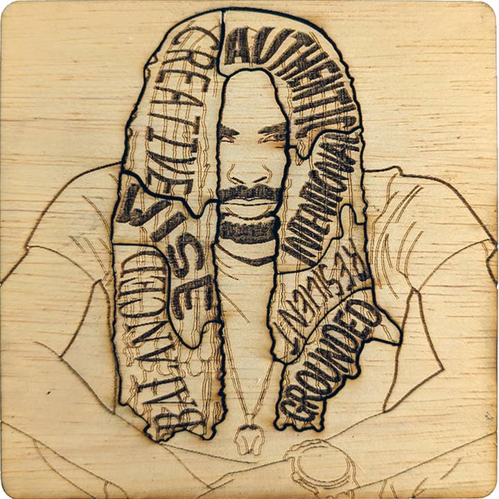 "I AM" Affirmations Puzzle - Loc'd Man for wholesale by Inspired Puzzles and Gifts