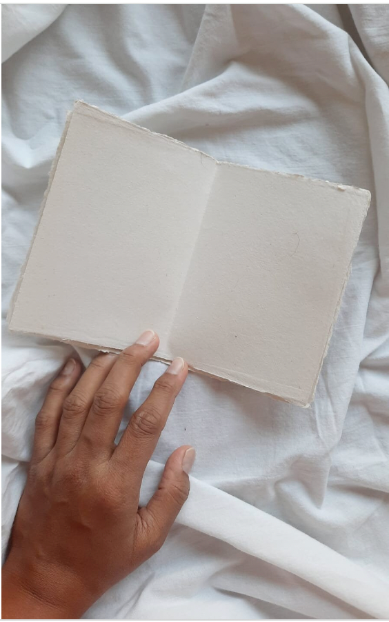 PARWANApaper - Wholesale Wedding Card - His Her Vow Books Deckled Edge Handmade paper3