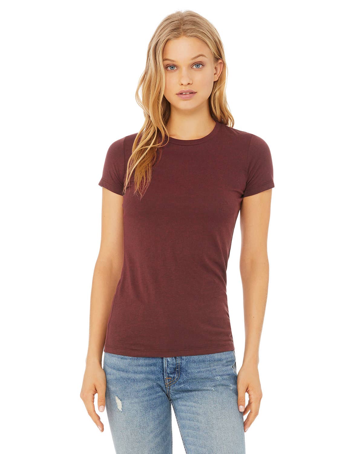 Total Apparel - Wholesale T-Shirt - Women's - Bella + Canvas 6004 - Ladies' Slim Fit T-Shirt40