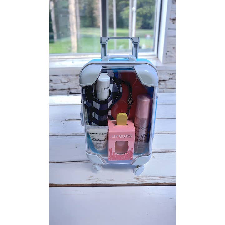 Monumental Candles LLC - Wholesale Make-up/cosmetic bag - Mini Cosmetic Suitcase4