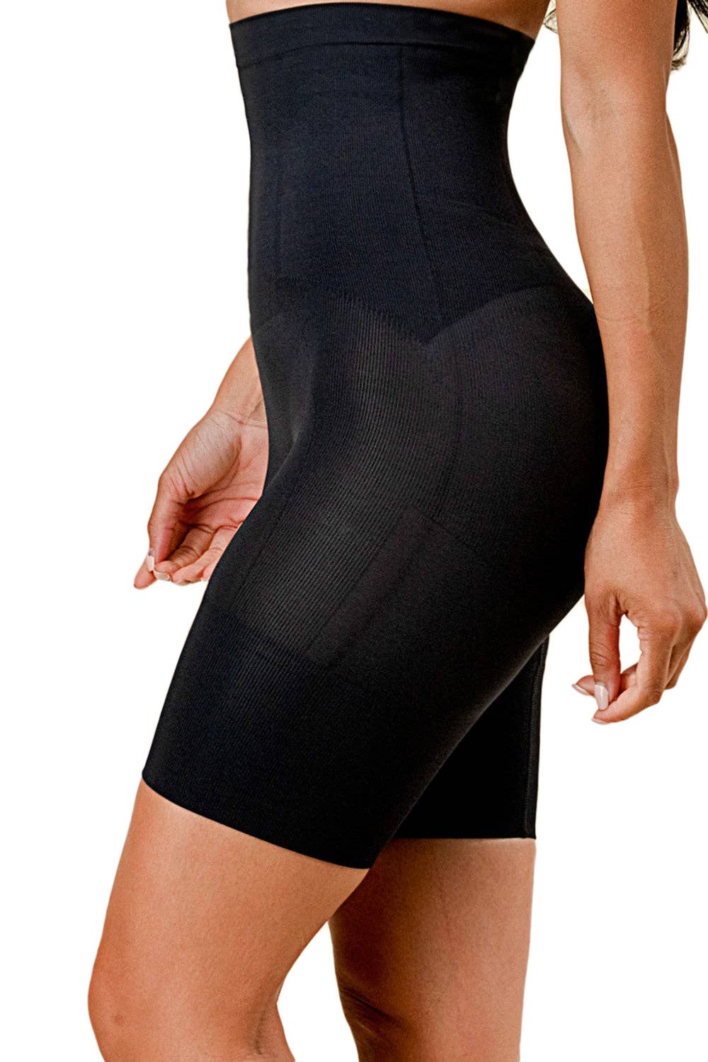 5besties inc – Engroshandel Shapewear - Dame – Formende shorts med høj talje1