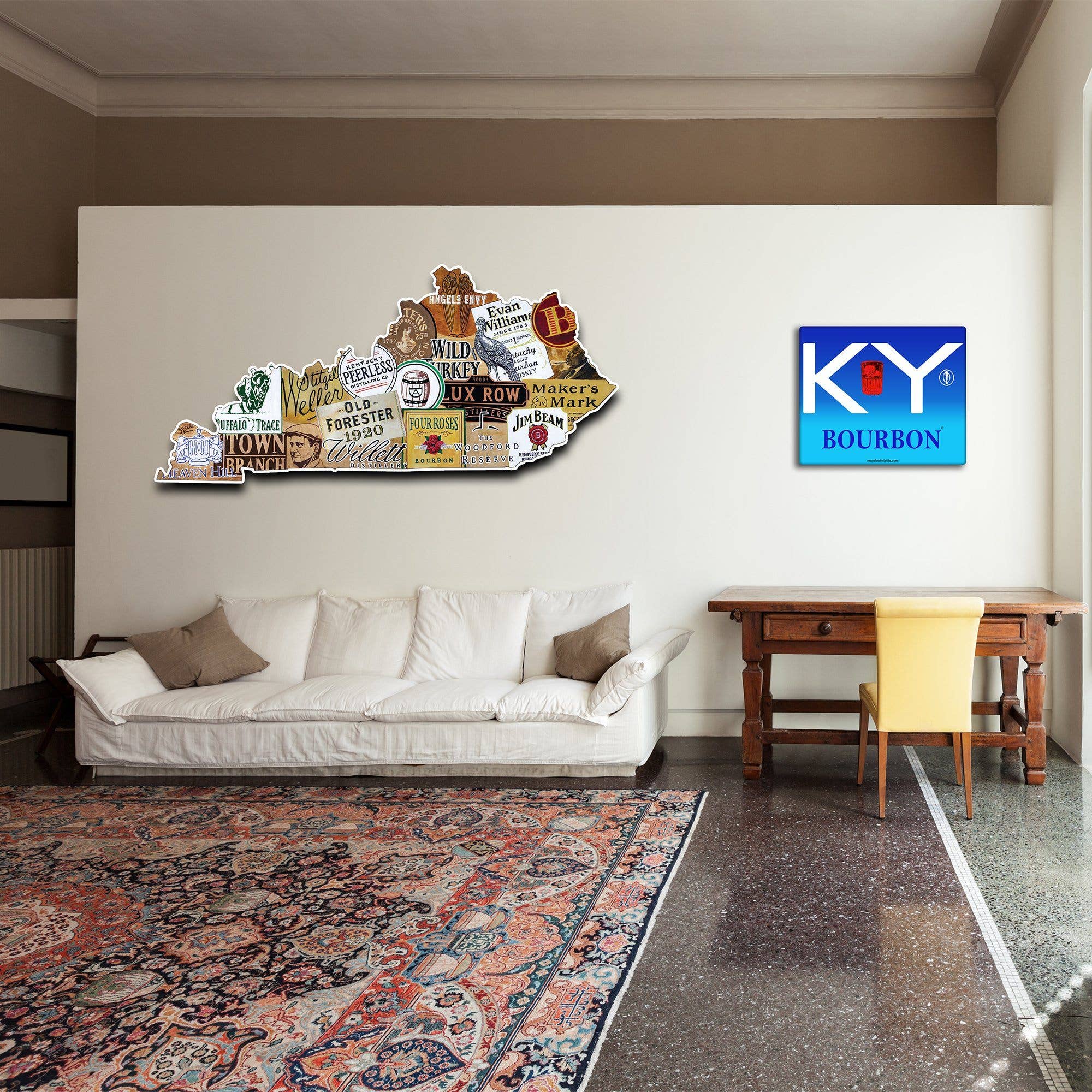 States Of Brew - Wholesale Sign - "KY Bourbon"10