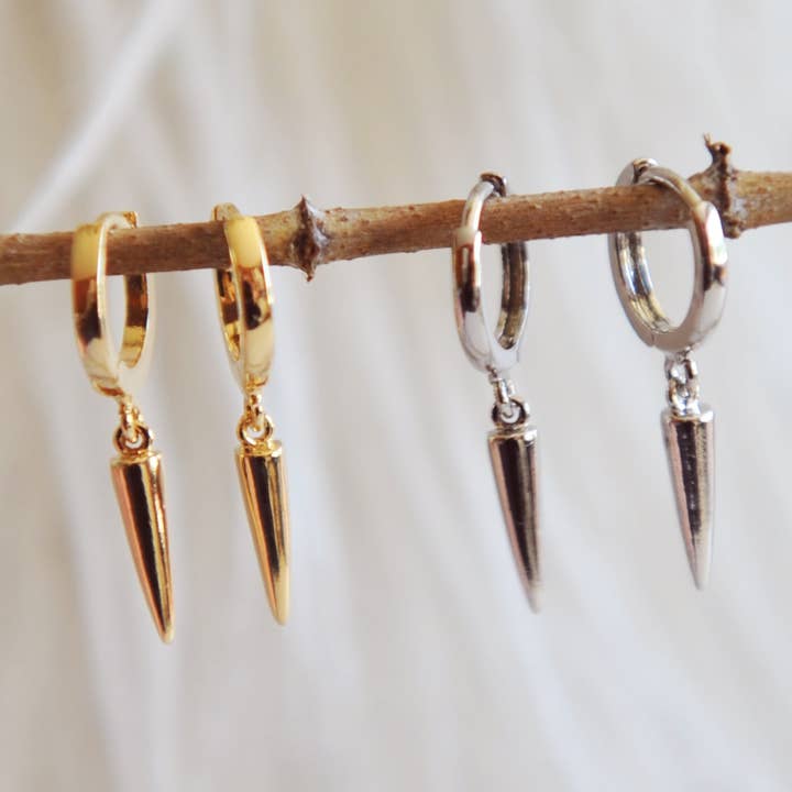 Aros Spike Huggie, Henley por atacado de Oh So Lovely