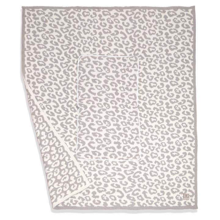 Fashion City - Wholesale Throw Blanket - 2 In 1 Leopard Print Throw Blanket & Pillow16