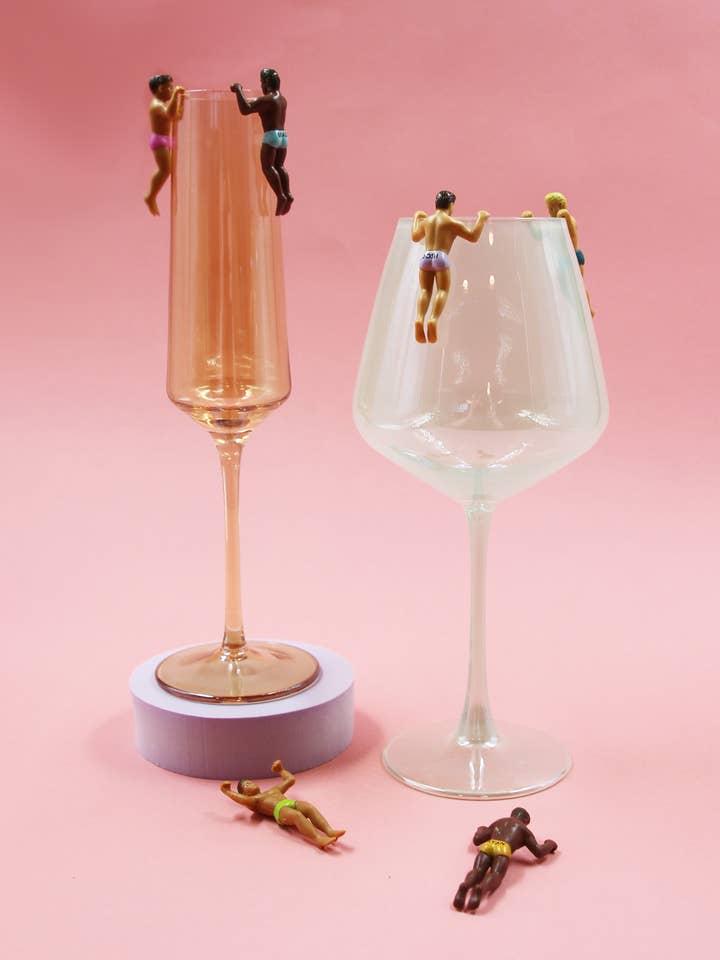 Drinking Buddies Drink Markers 6-Pack for wholesale by NPW