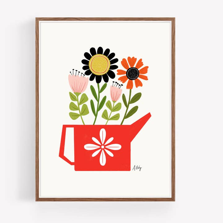 O que a água vai crescer - impressão artística Scandi por atacado de Annie Bailey Art