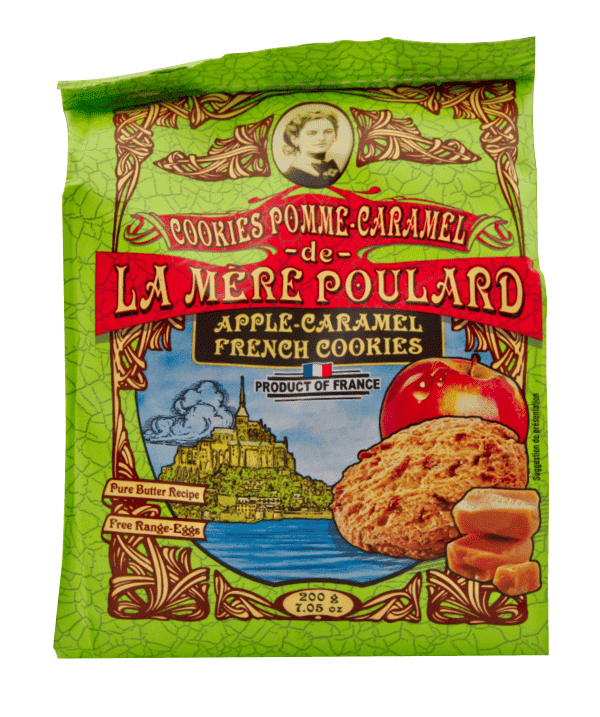 Biscuiterie La Mère Poulard - Wholesale Cookie - Flexible pouch Collector apple caramel cookies 200g2